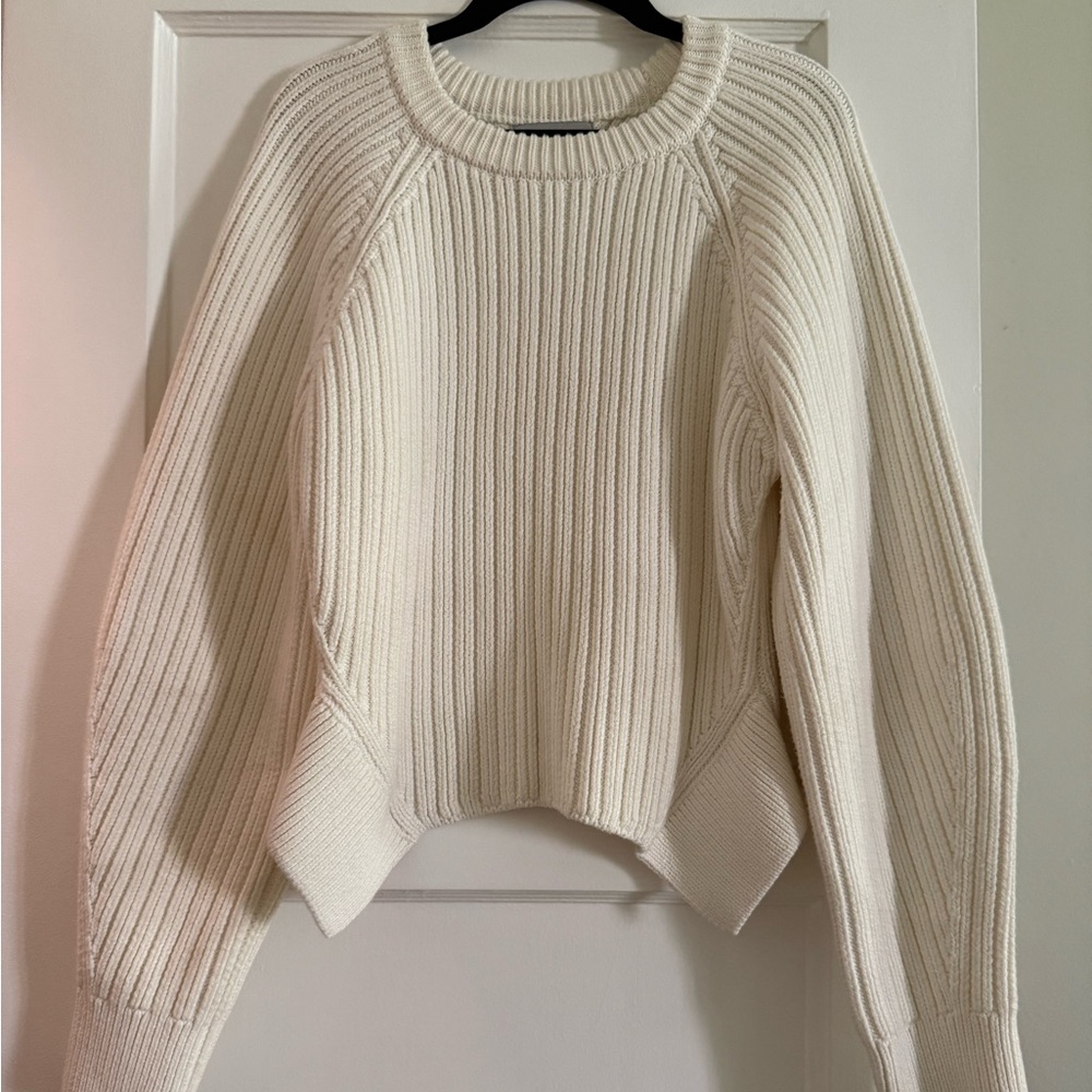 Modern Citizen Iona Organic Cotton Cropped Sweater